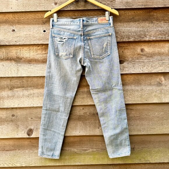 Moussy Vintage Distressed Cropped sz 26 - Picture 2 of 16